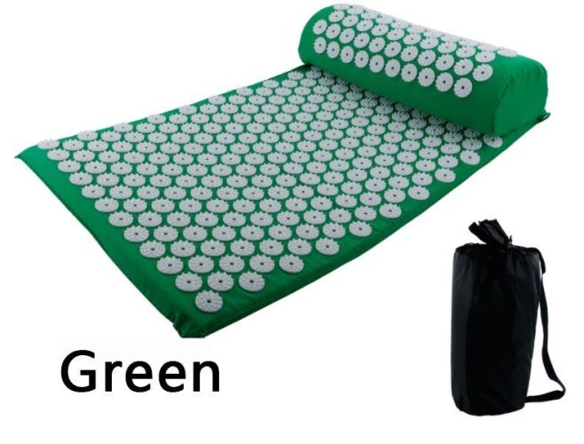 Yoga Massage Mat Acupressure Relieve Stress Back Cushion Massage Yoga Mat Back Pain Relief Needle Pad With Pillow Yoga Massage Mat Acupressure Relieve Stress Back Cushion Massage Yoga Mat Back Pain Relief Needle Pad With Pillow